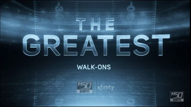 College Football 150 - The Greatest Presented by Xfinity