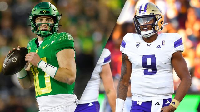 #5 Oregon vs. #3 Washington (Championship)