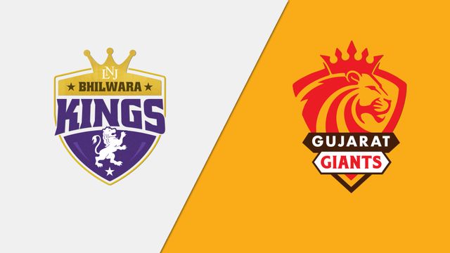 Bhilwara Kings vs. Gujarat Giants