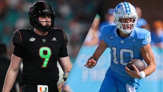 #25 Miami vs. #12 North Carolina